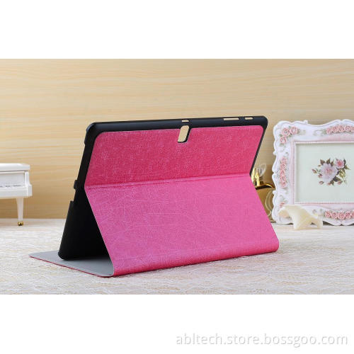Galaxy Tab S T800 Luxury Book Leather Case Cover with Card Slot Specially Leather Grain Wholesale Tablet Case